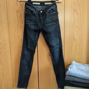 Pilcro and the letterpress Anthropologie Script jeans sz. 24w
